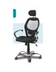 Silla sillon Ejecutivo Respaldo Alto En Malla Y Base Cromada B - Envío Gratuito