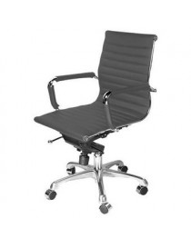 Silla De Oficina Mobilier Réplica Eames Low Back-Gris - Envío Gratuito