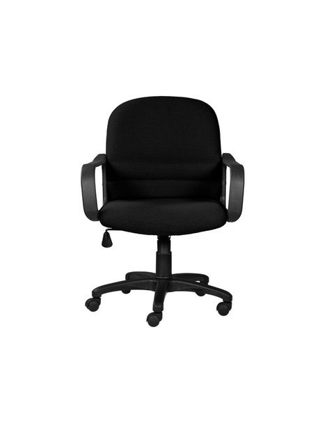 Silla Semiejecutiva Con Brazos Tamayo Negro - Envío Gratuito