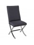 Silla Para Comedor DIMMSA Mirage Acero Cromado-GRIS
