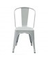 Silla Metal Vintage replica Tolix TY1234-Blanco