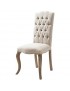 Silla Capitonada Estilo Vintage, Vintage Home Design, Praga, Base Y Patas De Madera