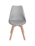 4 Sillas para Comedor tipo Frankfurt Gris - Muebilia
