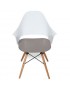 Venus Silla Comedor Decoracion Comoda Gris Mueble BM Home