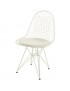 Silla De Comedor Alterhouse Réplica Wire Solid-Blanco