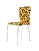 Cubierta de la Silla Spandex Stretch Washable Chair Cover-Amarillo y Negro - Envío Gratuito