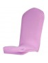 MagiDeal Color Sólido Elástico Semicírculo Violeta Cubierta De La Silla De Comedor Heces Funda