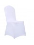 MagiDeal Cubierta De La Silla Del Spandex Decoración Del Hogar De La Boda Caso Funda Banquete Del Partido Blancov