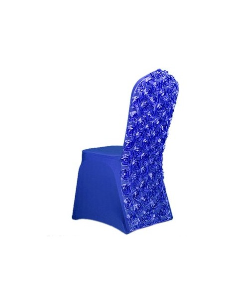 MagiDeal Colores Sólidos Del Spandex Cubierta De La Silla De Comedor Funda Azul Marino - Envío Gratuito