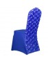 MagiDeal Colores Sólidos Del Spandex Cubierta De La Silla De Comedor Funda Azul Marino
