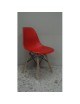 Silla EAMES s,brazosIL Mio Mueble-Roja - Envío Gratuito