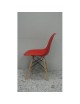 Silla EAMES s,brazosIL Mio Mueble-Roja - Envío Gratuito