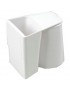 Set Organizador de Pasta y Cepillos de Dientes-Blanco