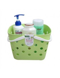 Pixnor Cuarto De Baño De Plástico De Almacenamiento De Mano Del Totalizador Basket (verde) - Envío Gratuito
