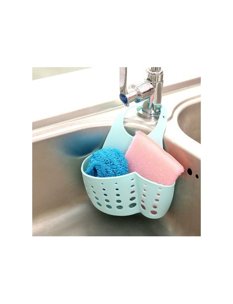 La Bolsa de Drenaje para Colgar Cesta de Baño de Almacenamiento Aparatos de Lavabo de Soporte Plásticoazul - Envío Gratuito