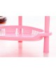 3 Tier Plastic Corner Organizador De Estante Cuarto De Baño Cocina Rack Titular De Almacenamiento Caliente (rosa) - Envío Gratui