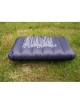 Flocking Inflatable Pillow Cushion Camping Travel Outdoor Office Plane Hotel Portable Folding Dark Blue - Envío Gratuito