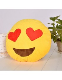 Yucheer Ronda Emoji Emoticon Bandas Almohada Amarillo - Envío Gratuito