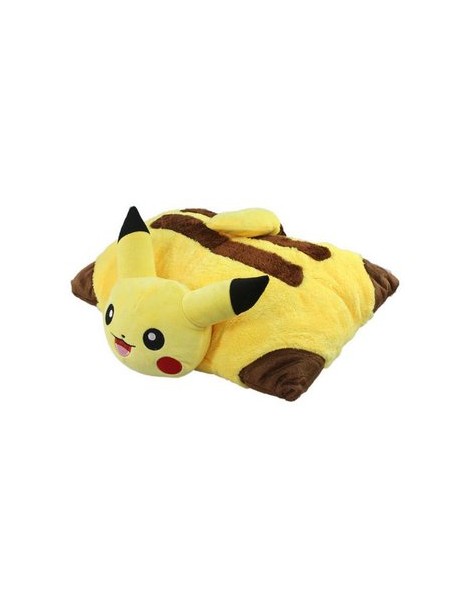 Almohada Pokemon Pokemon Pikachu almohada almohada almohada plegando juguetes de peluche Le Qi - Envío Gratuito