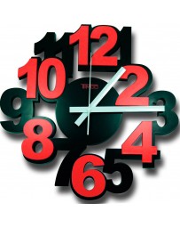 Reloj de Pared Timco, numero 3D LOC-RO - Envío Gratuito