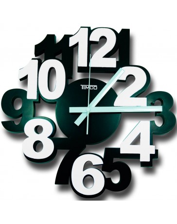 Reloj de Pared Timco, numero 3D LOC-BLA - Envío Gratuito
