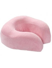 Cuello De Espuma De Memoria Almohada Cervical Almohada De Viaje Suave (rosa) - Envío Gratuito