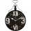 Reloj de Pared Metálico. Dimensiones 25.5 X 37.5 X Peaktour