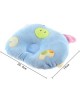 Louiwill Almohada Forma De Cerdo De Algodón Bebé Infant Toddler Dormir Cabeza Soporte Almohada Posicionador, Azul - Envío Gratui