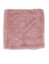 MagiDeal 18  por18  Almohadas De Lujo Súper Suaves Con Funda De Cojín De Piel Cama Casa Sofá Rosado