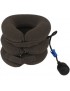 MagiDeal Inflable La Almohada Apoyo Cervical Tracción Del Cuello Gris Alivio Del Dolor De Soporte