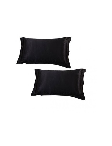 Almohadilla Cubierta De La Funda De Almohada Decoración De Negro - Envío Gratuito