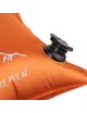 MagiDeal Impermeable Inflable Almohada De Aire Rectángulo Que Acampa Del Recorrido Del Amortiguador - Naranja - Envío Gratuito