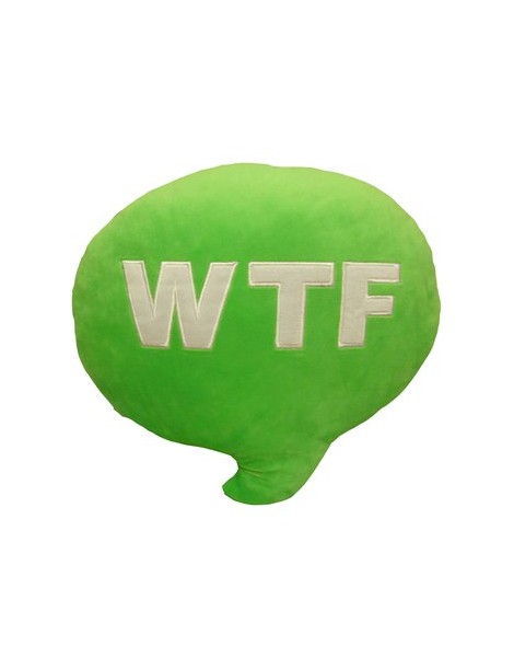 MagiDeal Sofá Alfabeto Wtf Nube De Forma De Almohada De Nuevo Siesta Oficina Cojín Reforzar Verde - Envío Gratuito