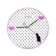 Reloj de Pared Nine To Five Clocks Pgrl01Rs - Envío Gratuito