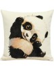 MagiDeal Animal Lindo De La Panda De Lino Impresa Almohada Cuadrada Caso Colchón Cubierta Decoración num 1 - Envío Gratuito