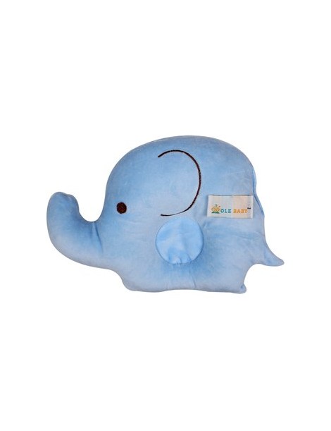 Ole Baby Elefante Forma Almohada Children's Esponja Almohada Suave Y Peluche 0-12 Meses - Envío Gratuito