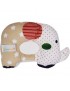 Ole Baby Elefante Forma Almohada Children's Esponja Almohada Suave Y Peluche 0-12 Meses