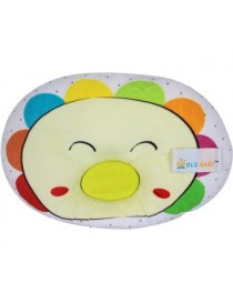 Ole Baby Rainbow Pato Face Oval Forma Almohada Niños Esponja Almohada Suave Y Peluche 0-12 Meses - Envío Gratuito