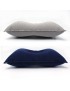 Almohada Hinchable de Vellón Almohada Hinchable Cómoda Plegable Cuadrada al Aire Libre