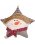 Almohada De Lanzamiento De Navidad Pentagrama En Forma De Cojín Decoración Del Hogar Y Regalo