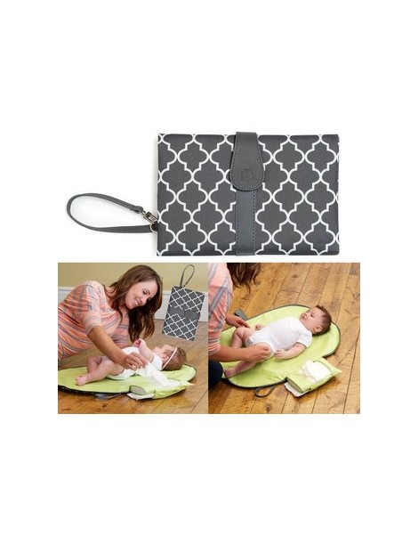Pañal Plegable Portátil Para Bebé Paño Cambiante Paño Impermeable Para Colchoneta Kit De Viaje - Envío Gratuito