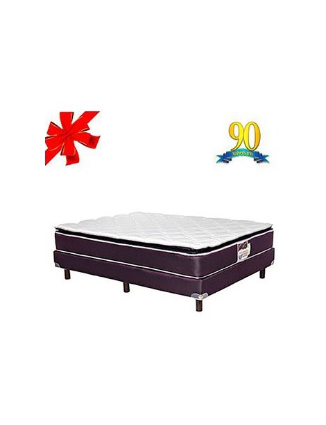 Colchón King Size Spring Air Modelo Advantage Semi FirmemasBox de Regalo - Envío Gratuito