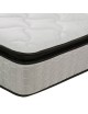 Colchón King Size América Elite Confort Medio-Gris con Blanco - Envío Gratuito