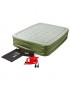 Colchón Queen Doble Altura Y Bomba Para Inflar Eléctrica READY-AND-REST Coleman
