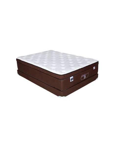 Colchon Jgo. Athletic Queen Size Con Box - Dormimundo - Envío Gratuito