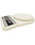 Bascula Digital Para Cocina Precisa 1394 1g Hasta 5kg -Beige