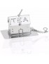 Infusor Para Te De Metal Forma De Casita Modelo Tea House