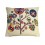Cojín Decorativo Jardín Búho 45X45 Multicolor
