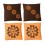 Juego de De 4 Cojines Decorativos Tangerine