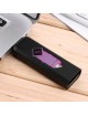 EH USB recargable encendedor de llama--Negro y rosa - Envío Gratuito